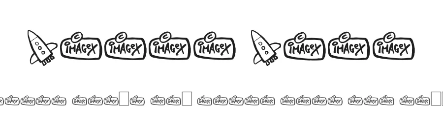 Space Shop by imagex — Dingbats Font