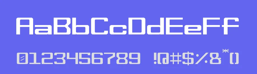 Space Wham by Zephram — Display Font — thumbnail 3