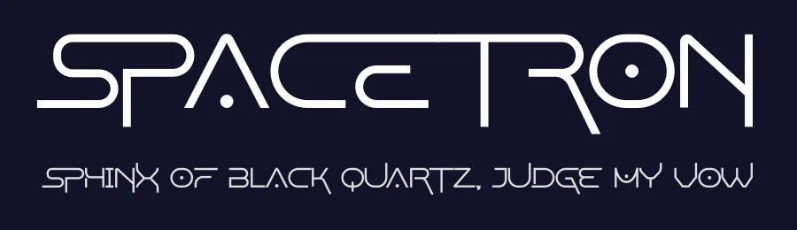 Spacetron by Mocha Frappuccino — Display Font — thumbnail 2