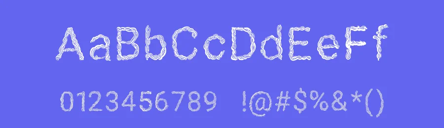 Spaghetti Sans by Thomas Pavitte — Decorative Font — thumbnail 3