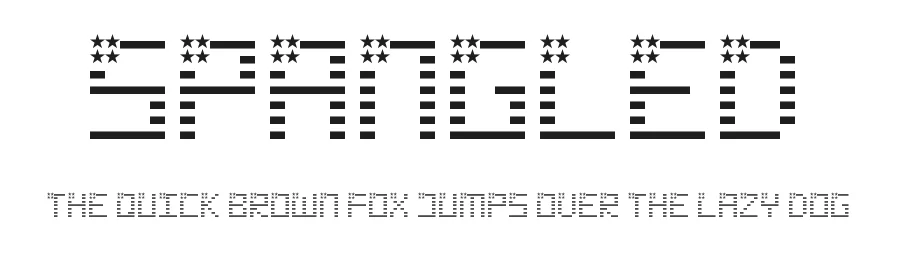Spangled by Geronimo Font Studios — Decorative Font