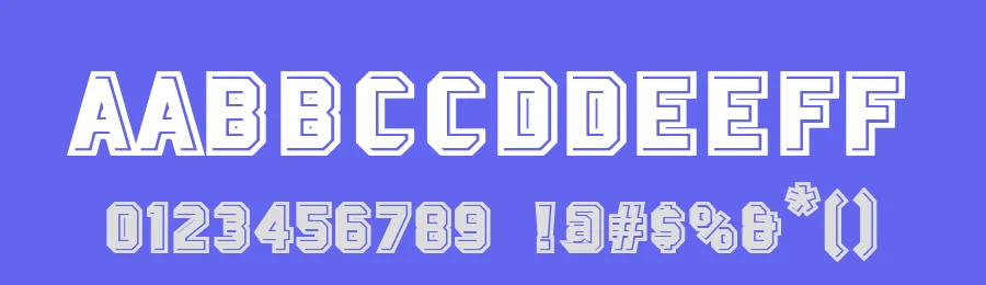 Spanish College by Woodcutter — Decorative Font — thumbnail 3