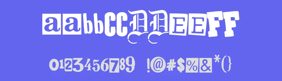 Spanish Faith by Woodcutter — Decorative Font — thumbnail 3