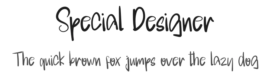 Special Designer