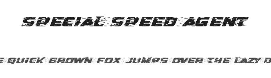 Special Speed Agent