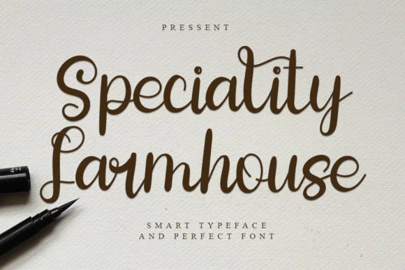 Speciality Farmhouse Font by Inermedia STUDIO — Script Handwritten Font