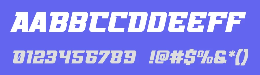 Speed Demon by Idebareng — Display Font — thumbnail 3