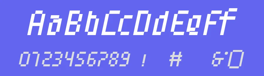 Speed Pixel by ffeeaarr — Display Font — thumbnail 3
