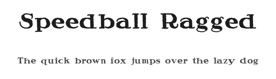 Speedball Ragged