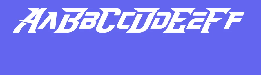 Speed Beast by Vunira Design — Display Font — thumbnail 3