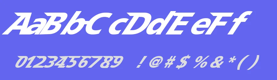 Speedy 12 by Omega Font Labs — Display Font — thumbnail 3