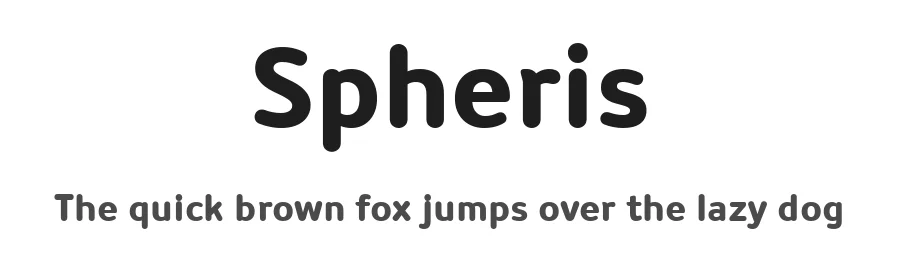 Spheris by deFharo — Sans Serif Font