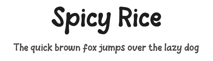 Spicy Rice