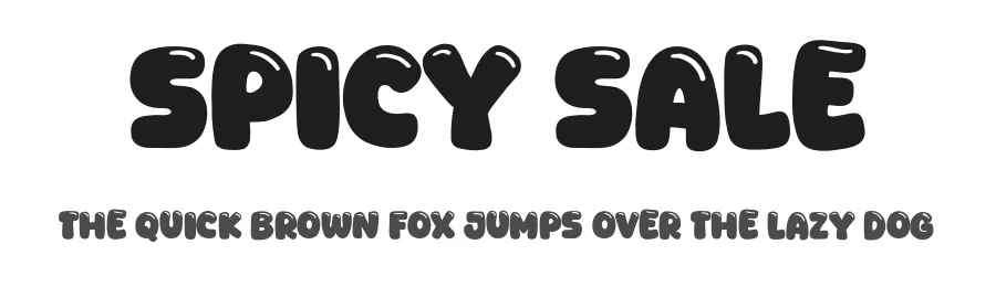 Spicy Sale