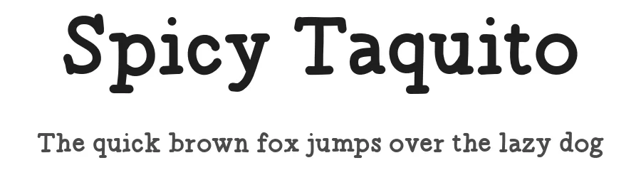 Spicy Taquito