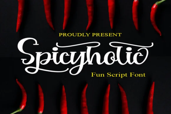 Spicyholic Font by Supersemar Letter — Script Handwritten Font