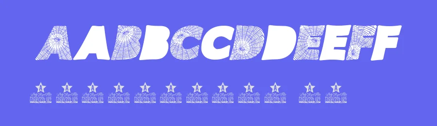 Spiderweb by Billy Argel Fonts ® — Decorative Font — thumbnail 3