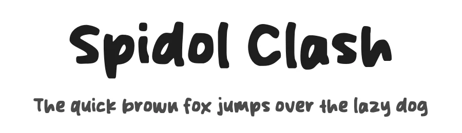 Spidol Clash by Origin Type — Decorative Font