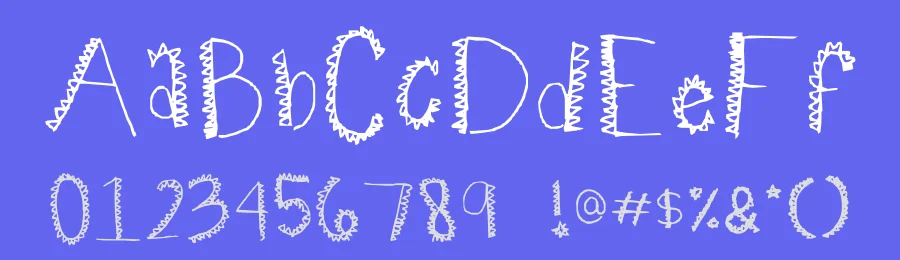 Spiiikey by The Bubble Letters — Decorative Font — thumbnail 3
