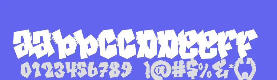 Spiky Frog Graffiti by Cikareotype Studio — Script Handwritten Font — thumbnail 3