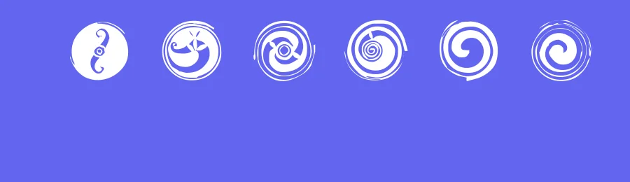 Spirals — Dingbats Font — thumbnail 3
