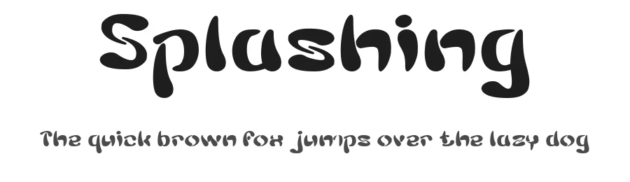 Splashing