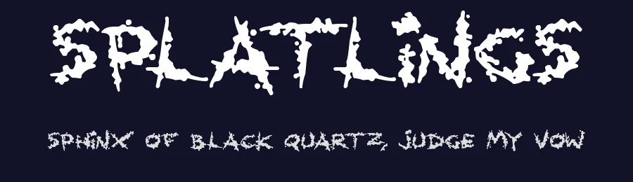 Splatlings by Hawtpixel — Script Handwritten Font — thumbnail 2