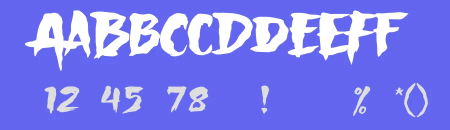 Spooked by Gassstype — Decorative Font — thumbnail 3