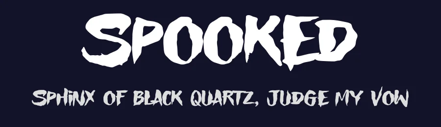 Spooked by Gassstype — Decorative Font — thumbnail 2