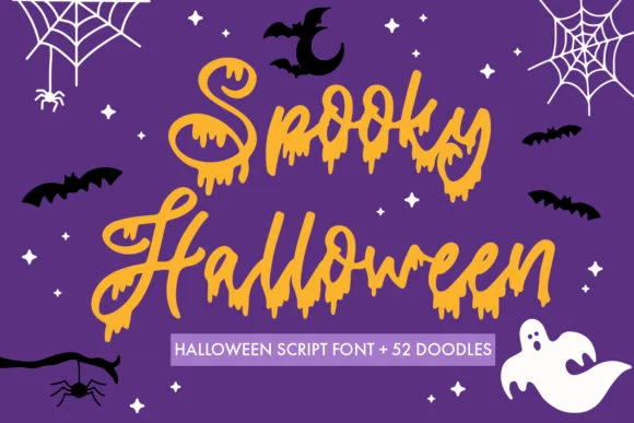 Spooky Halloween Title Font by freelingdesignhouse — Script Handwritten Font