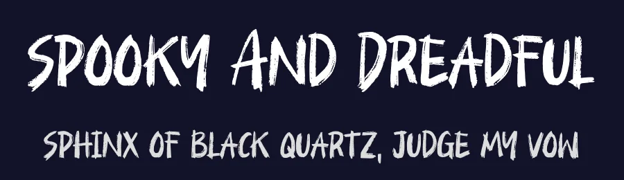 Spooky And Dreadful by Alpaprana Studio — Decorative Font — thumbnail 2