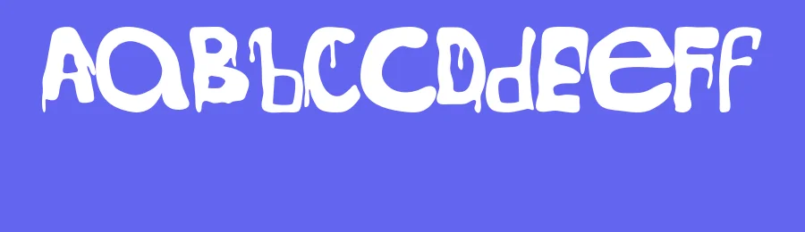 Spoooky Drips by Daniel Bent — Decorative Font — thumbnail 3