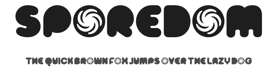 Sporedom by Randy Ford — Display Font