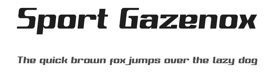 Sport Gazenox