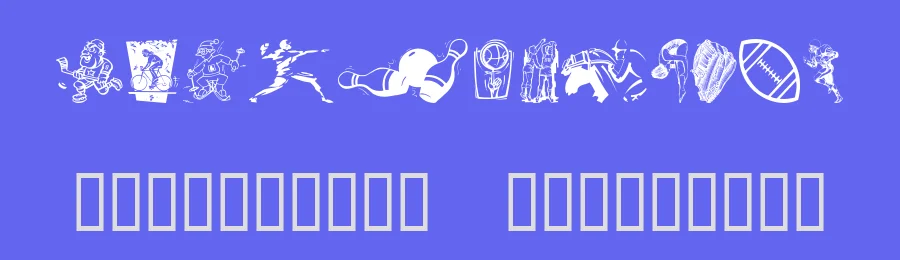 Sportzs by GemFonts / Typotheticals — Dingbats Font — thumbnail 3