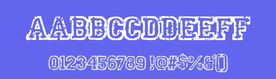 Spot Event by Xerographer Fonts — Decorative Font — thumbnail 3