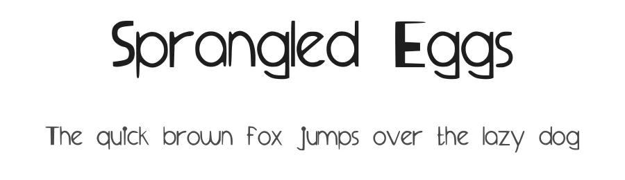 Sprangled Eggs