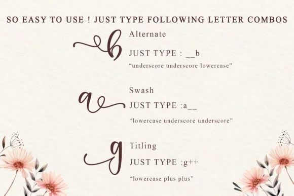 Spring Sweet Font by Sakha Design — Script Handwritten Font — thumbnail 9