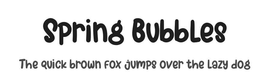 Spring Bubbles