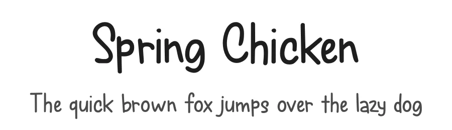 Spring Chicken