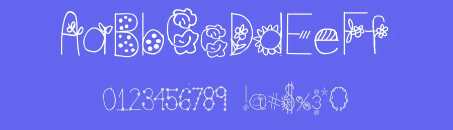 Spring Time by Brianna Erickson — Decorative Font — thumbnail 3