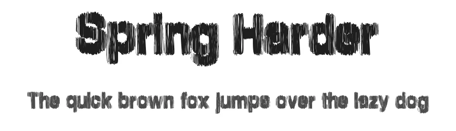 Spring Harder