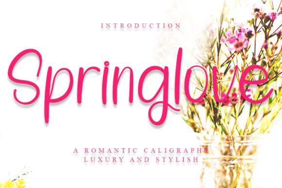 Springlove Font by FreshTypeINK — Script Handwritten Font