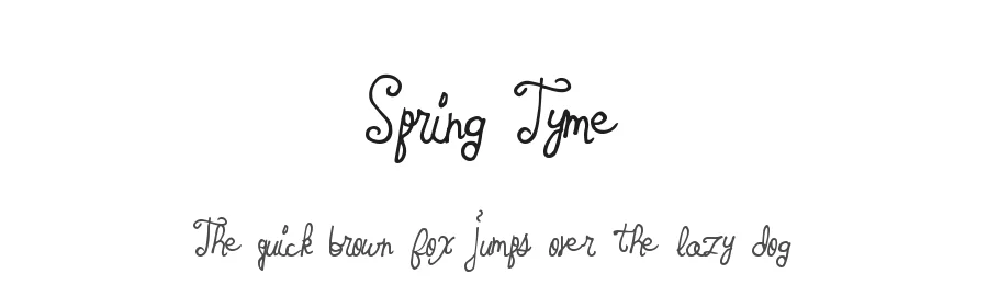 Spring Tyme