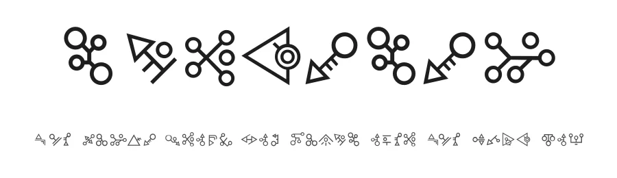 Sprykski by Dave Bleja — Dingbats Font