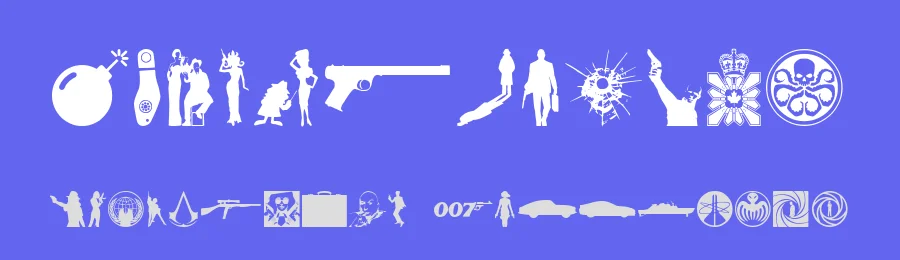 Spycon by Glyphcraft — Dingbats Font — thumbnail 3