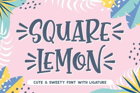 Square Lemon Font by awansenja.type — Script Handwritten Font