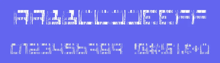 Square One Grunge by Samyuli — Display Font — thumbnail 3