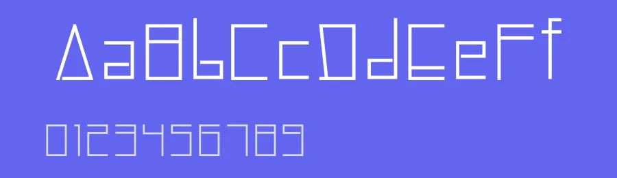 SquareBox by unereverie — Display Font — thumbnail 3