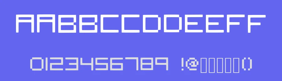 Squared by DairyProduct — Display Font — thumbnail 3